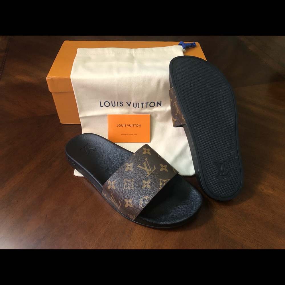 Louis Vuitton monogram sandals